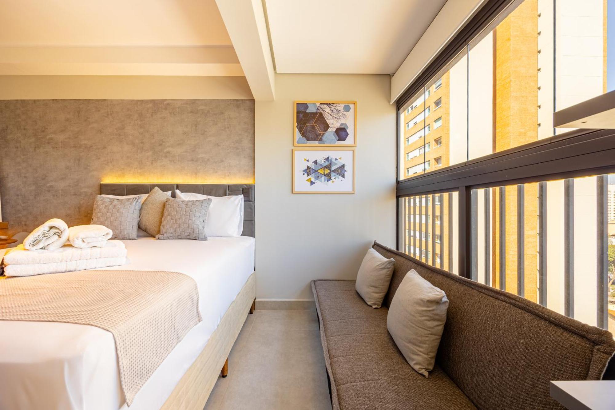 Easy Star - Belissimo Ao Lado Do Allianz Park - Kg01i Apartamento *